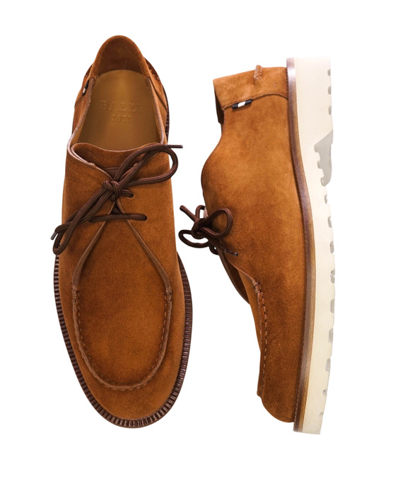 $820 BALLY - Brown Suede Derby - US 11 (10UK) main image 9